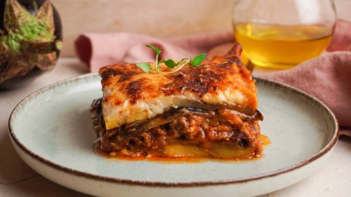 Rakott húsos padlizsán (Muszaka)